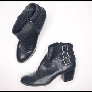 Sole society ankle booties 7.5 black
